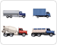 Beispiele für Lastkraftwagen Bild